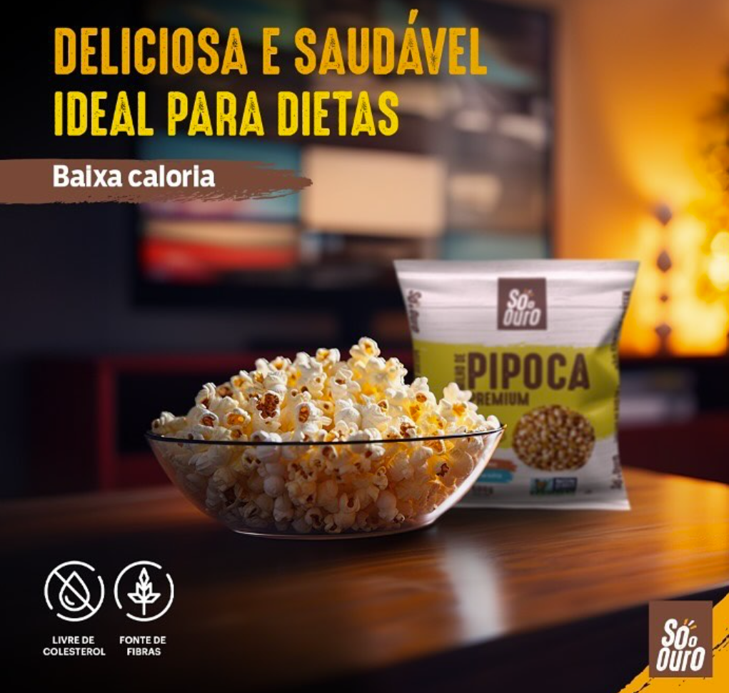 Só o Ouro Kernels (Popcorn) 500g